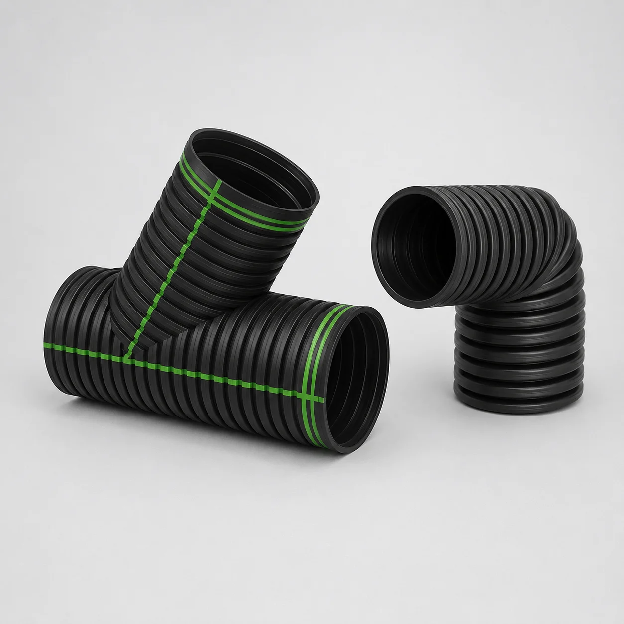Accesorios corrugados HDPE Doble Pared